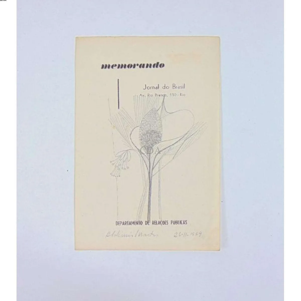 Flor — Aldemir Martins, 1964